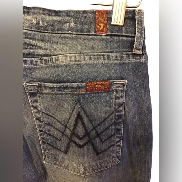 7 For All Mankind A-Pocket boot cut jean, size 29 - Picture 10 of 12